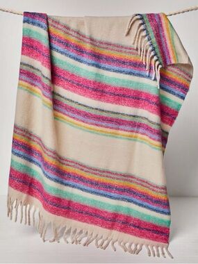 Free People Fringe Throw Blanket